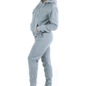 ชุดวอร์มผ้าถักสำหรับผู้หญิงชุดวอร์มผ้าโพลีเอสเตอร์ยืดหยุ่นสวมใส่สบาย - Product Image 5