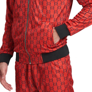 ชุดกีฬาสำหรับผู้ชายชุดออกกำลังกายวิ่งออกกำลังกายชุดวิ่งออกกำลังกายชุดวอร์มสร้างร่างกาย - Product Image 5