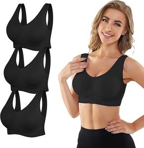 Sujetadores Deportivos para Mujer, Cómodos, Sin Costuras, para Dormir, Yoga y Deportes, con Relleno Extraíble - Product Image 6