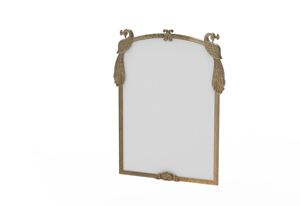 Ornate Metallic <b>Wall</b> <b>Mirror</b> Exquisite Design Features a Beautifully Detailed Metal Frame That Embellished with Intricate Pattern - Product Image 4