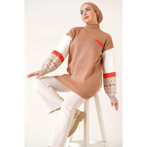 Nouvelle saison modeste Satin coton femmes hiver Abaya robe caftan tunique dubaï musulman islamique mode turc-made robes islamiques - Product Image 6