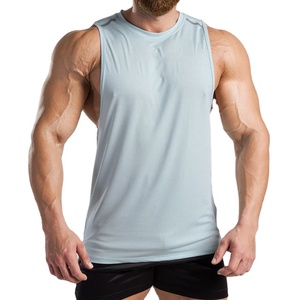 Chaleco Deportivo Ajustado OEM Elástico de Corte Liso para Gimnasio, Top sin Mangas Ligero Personalizable de Venta Caliente 2026 - Product Image 1