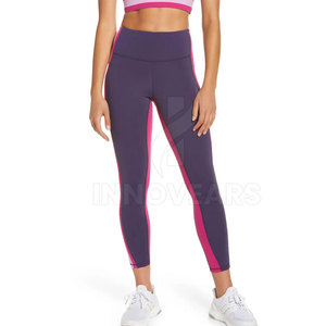 Leggings de Compresión de Spandex/Poliéster con Logotipo Personalizado de Último Diseño, Cintura Alta, Secado Rápido, Transpirables, Ropa Deportiva - Product Image 2