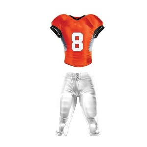 Service OEM Vente en gros Top 100% Polyester Vente en gros 100% Uniformes sportifs américains brodés Modèles Maillot de football américain - Product Image 4