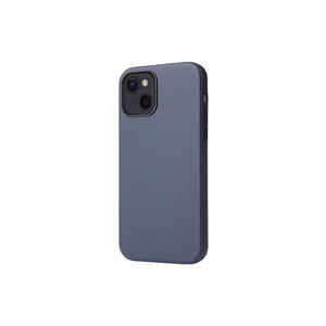 Coque en silicone anti-traces de doigts de qualité supérieure Netzy SAFA Eyzi Series bleu marine pour iPhone 13 Mini, protection rectangulaire pour l'arrière - Product Image 1