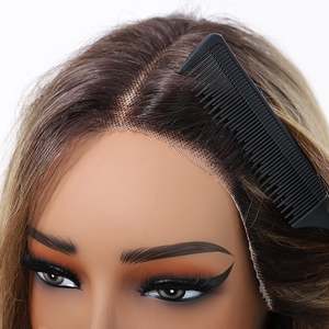 Pelucas de Cabello Humano con Frente de Encaje HD 13x4 Pre-Arrancadas DWY, Ondas Suaves, para Mujer, Rubio Natural, Largo, 180 de Densidad - Product Image 5