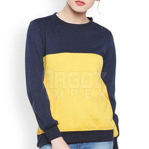 Sweat-shirts pour femmes personnalisés, respirants, à séchage rapide, confortables, manches longues, 100% coton, design personnalisé, logo sur le devant, style décontracté - Product Image 1