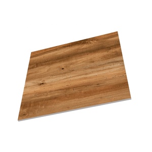공장 직접 600*600mm 광택 유리화 목재 타일 미끄럼 방지 목재 인테리어 용 세라믹 바닥 타일 - Product Image 2