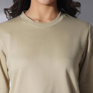 Venta al por mayor de alta calidad de las mujeres de cuello redondo sudadera de lana de las mujeres pulóver sudadera, sudadera para las mujeres - Product Image 6