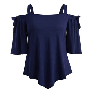 เสื้อเบลาส์สำหรับผู้หญิงเสื้อยืดออกแบบได้ตามต้องการ - Product Image 3