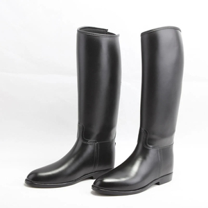 Botas de Equitación de la Mejor Calidad para Mujer y Hombre, Impermeables, de Cuero, Largas, Negras, Marrones, hasta la Rodilla, Estilo Vintage - Product Image 4