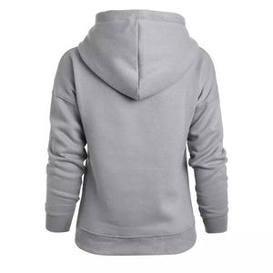 Sudaderas con capucha lisas para mujer, nuevas sudaderas de alta calidad, moda informal, talla grande, forro polar grueso - Product Image 2
