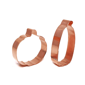 ชุดแม่พิมพ์คุกกี้ที่ตัดคุกกี้ทองแดง1ชิ้นพร้อมหมวกจบการศึกษาชุดสำหรับแกะสลักดีไซน์ชิ้น - Product Image 5