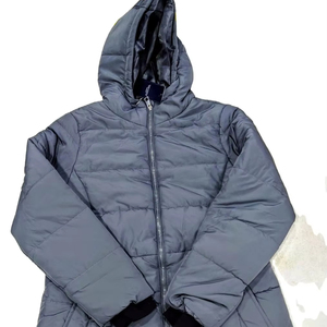 Veste blouson imperméable d'hiver de haute qualité pour femmes avec logo avant en tissu tissé 100% rembourrage en polyester - Product Image 5