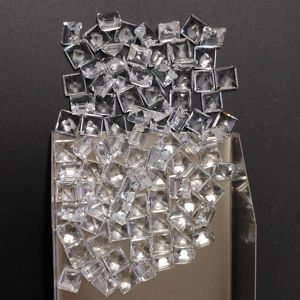 โทแพซสีขาวธรรมชาติ 5 มม. ทรงสี่เหลี่ยมเจียระไนแบบสเต็ปคัต คุณภาพดีที่สุด สำหรับทำเครื่องประดับ - Product Image 3