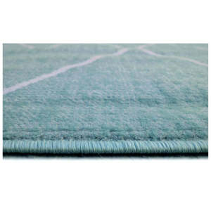 Tapis berbère en polypropylène fait main Netline Home Maestro Bleu œuf de canard 3649 BS33 - Product Image 3