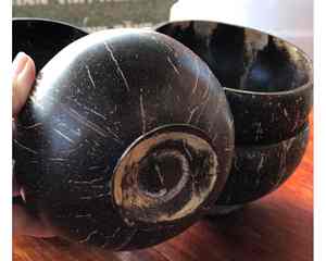 Eco-Friendly <b>Coconut</b> Bowl Made From Real <b>Coconut</b> <b>Shell</b> Handmade in Vietnam With Smooth Surface Ready for Export - Product Image 5