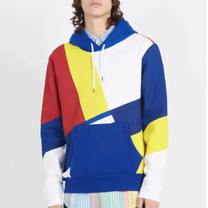 เสื้อฮู้ดแบบสวมหัวมีฮู้ดของผู้ชายผ้าฟลีซแบบมีกระเป๋าผ้าฝ้าย100% รุ่นล่าสุดสำหรับฤดูหนาว - Product Image 3