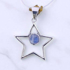 Colgante de piedras preciosas hecho a mano 925 joyería de plata esterlina y joyería de plata esterlina - Product Image 2