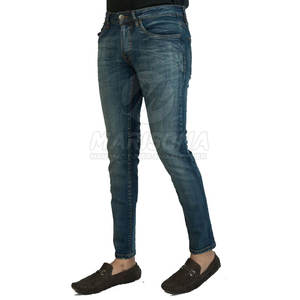 Pantalones Vaqueros Casuales Ligeros para Hombre, al por Mayor, MOQ Bajo, Hechos a Medida, Último Diseño, 100% Algodón - Product Image 1