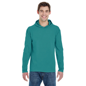 BELLAผ้าใบUnisex Jerseyเสื้อกันหนาวหมวกแขนยาว 50 โพลีเอสเตอร์ 25 ผ้าฝ้าย 25 เรยอนHoodie Tri-ผสมHoodiesโลโก้ที่กําหนดเองเสื้อกันหนาว - Product Image 1