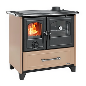 Poêle à bois Nordica 8kW FAMILY VST Caramel 5 étoiles (96,4x64,2x85,3cm) pour la maison - Product Image 2