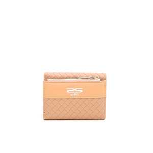 Fawn Cartera informal de cuero genuino P70812 Cierre abierto Antirrobo Estilo de negocios Longitud corta PU Poliéster Forro Logo Patrón - Product Image 3