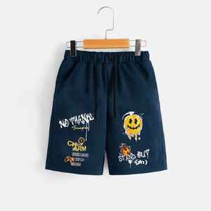 Pantalones cortos activos de tela de felpa francesa para hombre, pantalones cortos de trabajo informales para hombre, varios colores, bolsillos laterales cortos y traseros cortos - Product Image 2