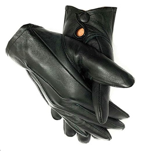 Zapleap Sports classique en peau de mouton peau de chèvre cuir doigt complet gants légers pour hommes femmes course Jogging habillage gants - Product Image 5