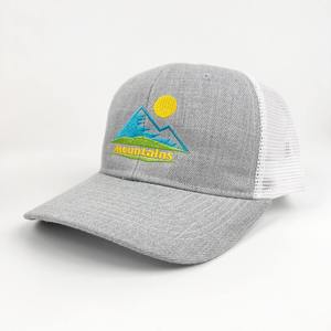 Fashionable Original Trucker Hat <b>Waterproof</b> Custom Logo 3D Embroidery Sports Hat New Gorras Baseball Fitted <b>Cap</b> Flat Design - Product Image 1