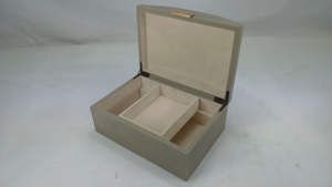 Caja de Embalaje de Joyería de Lujo con Logotipo Personalizado Modelo 097 de DAPHOCO, Fabricada en Imitación de Piel de Cangrejo, para Pendientes, Pulseras, Collares y Anillos - Product Image 4