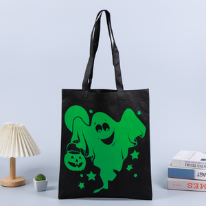 Pafu Halloween Glow-in -the- Dark Treat Bolsos Fantasma Calabaza Bruja Bolsas de dulces Halloween Luminous Trick or Treat Bolsas - Product Image 6