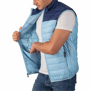 Chaqueta de invierno informal para hombre, último diseño, prendas de vestir exteriores con burbujas de diferentes colores, poliéster, nailon, patrón sólido, cremallera frontal - Product Image 3