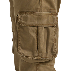 Pantalones de hombre con múltiples bolsillos, ajustados rectos, cintura elástica, pantalones Cargo de trabajo, ropa de hombre, Joggers informales, pantalones ligeros para hombre - Product Image 2