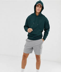 Sudadera con capucha de peso pesado de primera calidad para hombre, logotipo personalizado, nuevo estilo, mangas completas, ropa de calle cómoda, Sudadera con capucha Lisa para hombre OEM - Product Image 4