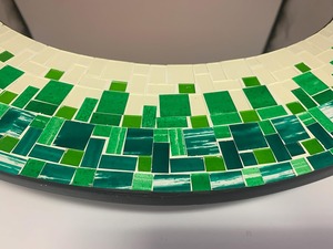 The CRAFT EXIM Eco-Friendly <b>Art</b> Deco MDF <b>Mosaic</b> Mirror Frame Wall Mounted home Decor - Product Image 3