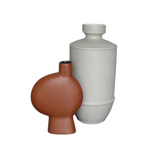 White round double side handle <b>vase</b> <b>for</b> elegant <b>decor</b> with long event display perfect <b>for</b> weddings parties and home styling - Product Image 5