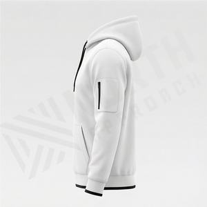 Sudadera con Capucha Extra Grande para Hombre, 80% Algodón, 20% Poliéster, Bordado Chenille Personalizado, Ropa Urbana, Sudadera con Capucha Personalizada en Color - Product Image 3