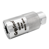Raccord de test de pression externe GripSeal G60 pour tubes, connecteur rapide anti-fuite 1/8"-2" pouces
