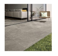 Carreaux de sol émaillés gris marbre Teryx Porcelanato 600x600 Espace jardin 20mm 3m Carreaux de bois d'extérieur Technique mosaïque Salle de bain