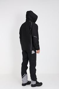 Ensemble veste et gilet de travail 3-en-1 avec bandes réfléchissantes Conception imperméable et respirante pour une utilisation industrielle et extérieure - Product Image 6