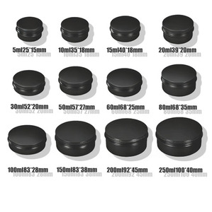 <span class=keywords><strong>M</strong></span>ỹ phẩ<span class=keywords><strong>m</strong></span> chum & Kẹo container rỗng lưu trữ nồi kim loại lon trong 5ml 10ml 15ml 20ml 30ml 50ml 60ml 80ml 100ml tinplate nhô<span class=keywords><strong>m</strong></span> - Product Image 6