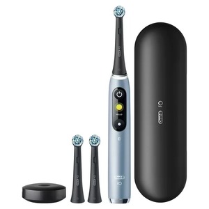 Oral-B IO Series 9 <b>Electric</b> <b>Toothbrush</b> with 4 Brush <b>Heads</b>, Aqua Alabaster - Product Image 4