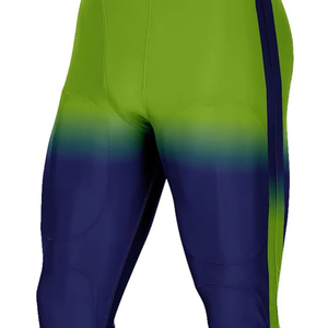 Shorts de football américain personnalisés de qualité supérieure pour adultes, grandes tailles, respirants et confortables, rembourrés, 100 % polyester, avec manches courtes - Product Image 6