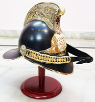 Casco de bombero de IRON BLACK terminado, nuevo casco de bomberos, oficiales, usable, a buen precio
