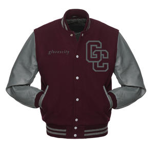 Veste universitaire de baseball Melton Wool Varsity Baseball Cotton Jacket Letterman Jacket From GLOVES City Sialkot Pakistan 2025 - Product Image 2