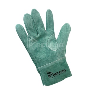 ถุงมือหนังวัวแท้แบบเต็มนิ้ว ทนความร้อน ราคาสุดคุ้ม ออกแบบเองได้ ขายส่ง - Product Image 1