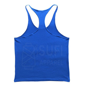 เสื้อกล้ามถักแบบสั่งทำพิเศษสำหรับผู้ชาย คอกลม ทรงสปอร์ต ระบายอากาศ แห้งเร็ว ผ้าฝ้าย 100% สีและโลโก้ปรับแต่งได้ - Product Image 2