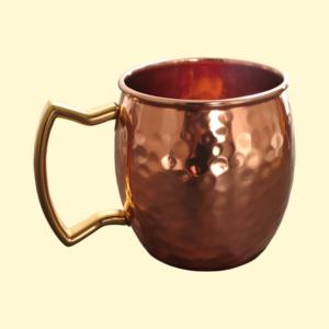 Mules de Moscou en cuivre 100% faites à la main, artisanat indien martelé élégant pour les fêtes, verres en verre personnalisés, mules de Offres Spéciales en métal - Product Image 2