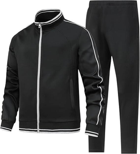 Survêtements décontractés pour hommes, tenues de jogging à manches longues, ensembles de survêtements, vestes et pantalons de survêtement, tenue 2 pièces - Product Image 4